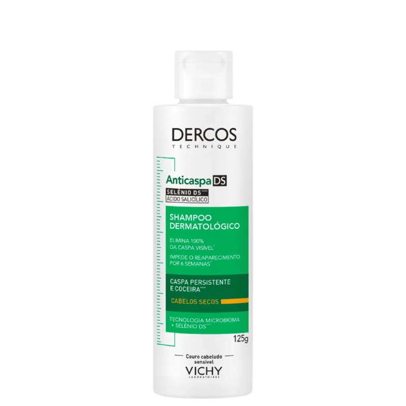 Vichy Dercos Shampooing Antipelliculaire Intensif DS Cheveux Secs