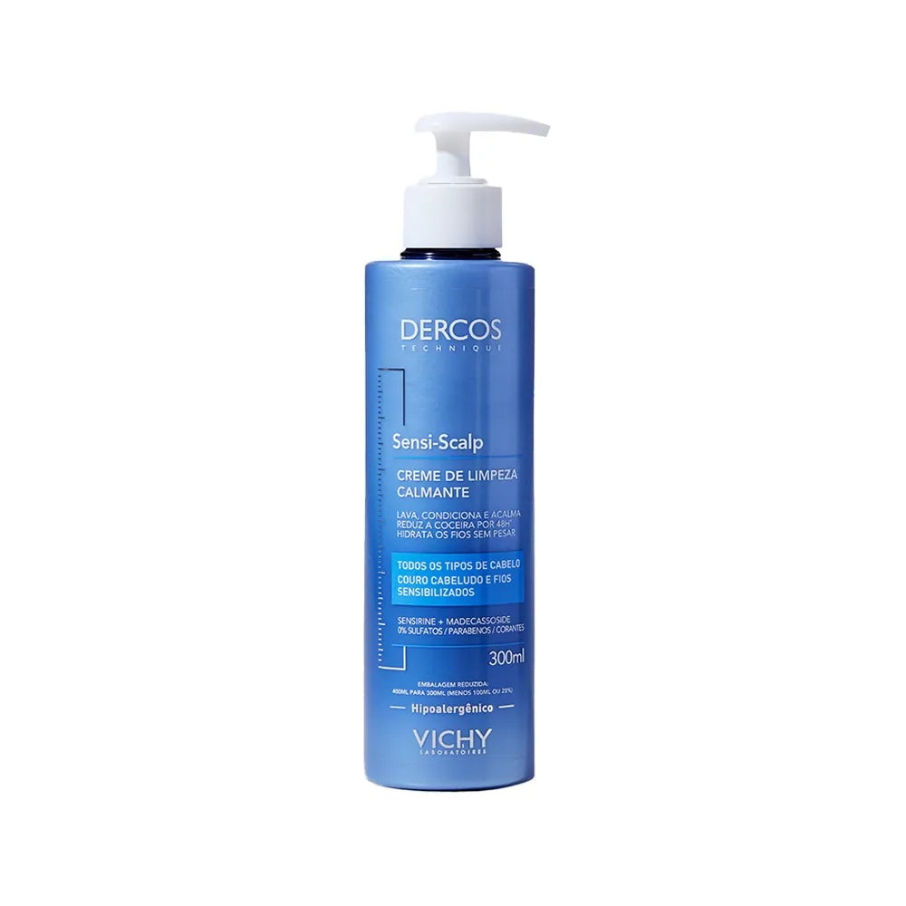 Vichy Dercos Sensi-Scalp Coffret – Crème Lavante 300 ml + Sérum Capillaire 50 ml