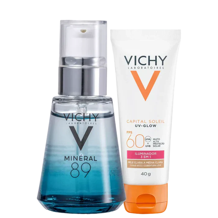 Vichy Coffret Hydratation & Protection Teint Clair à Moyen Clair (2 Produits)