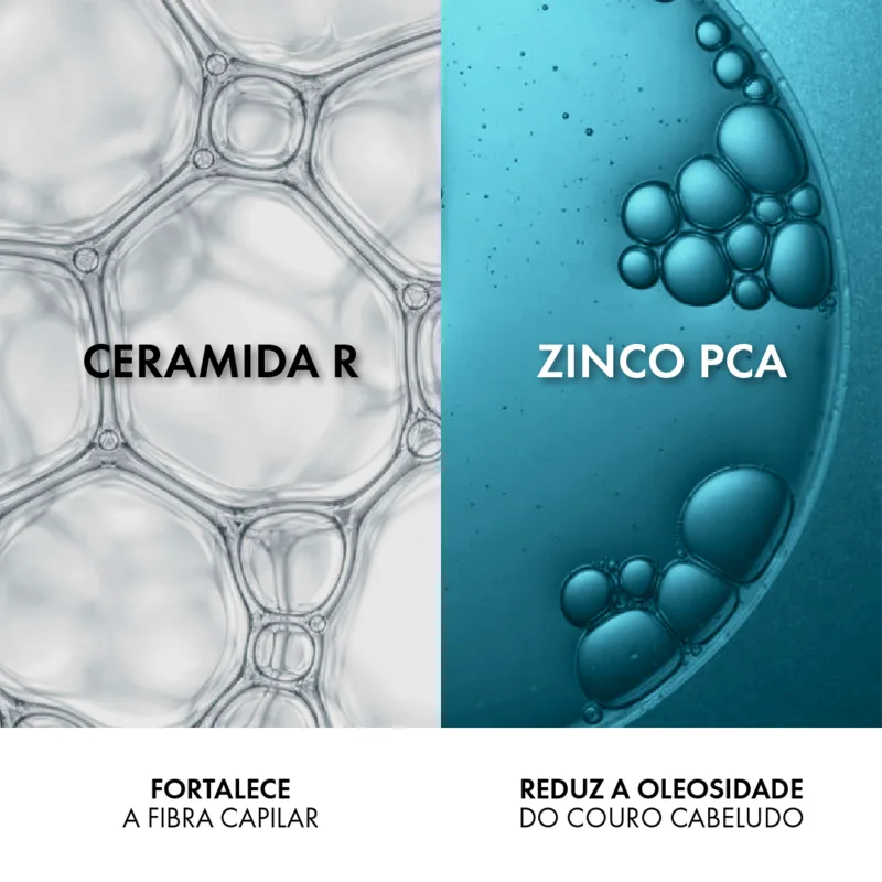 Vichy Dercos Après-Shampooing Rééquilibrant Oil-Correct à la Céramide R et au Zinc PCA