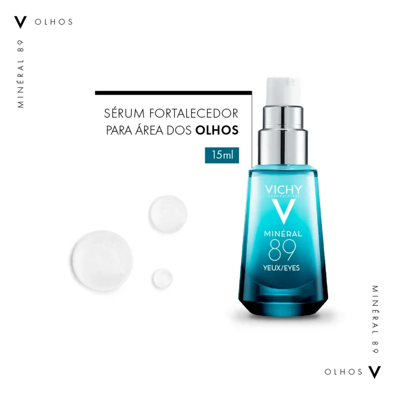 Vichy Minéral 89 Yeux – Gel Contour des Yeux