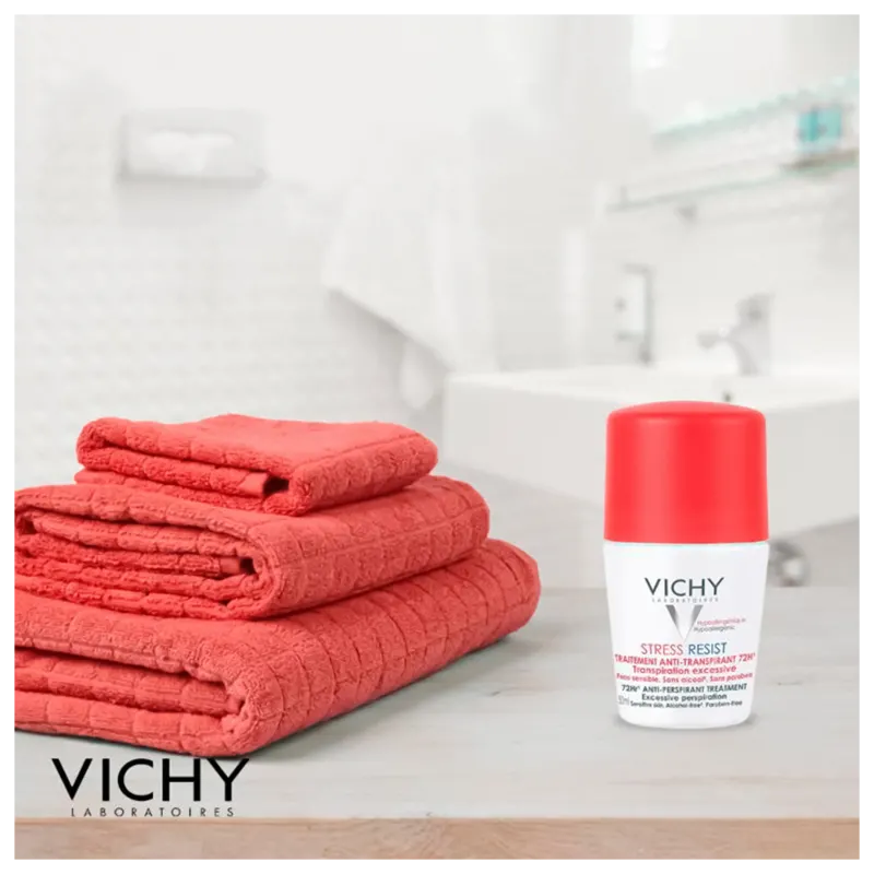 Vichy Déodorant Stress Resist 72h Anti-Transpirant – Roll-on 50 ml
