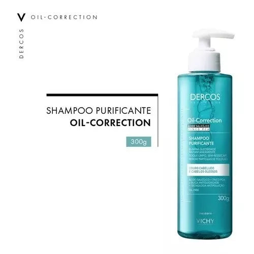 Vichy Dercos Oil-Correct Coffret Shampooing + Après-Shampooing