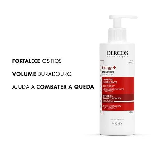 Vichy Dercos Shampooing Stimulant Anti-Chute Energy+ 400 ml