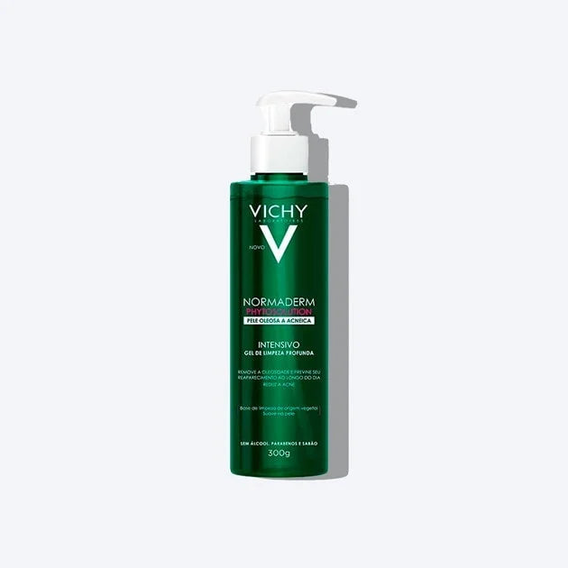 Vichy Normaderm Phytosolution Gel Nettoyant Anti-Acné à l’Acide Salicylique – 300 g
