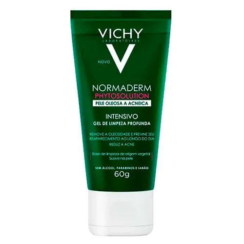 Vichy Normaderm Phytosolution Gel Nettoyant Anti-Acné à l’Acide Salicylique – 150 g