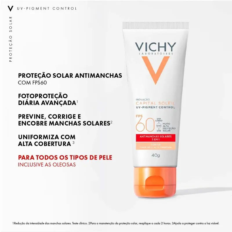 Vichy Capital Soleil UV-Glow Crème Solaire Teintée SPF 60
