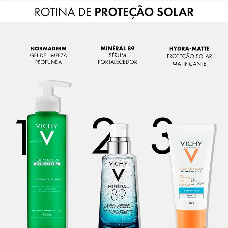 Vichy Capital Soleil Crème Solaire Visage Hydra-Matte SPF 50