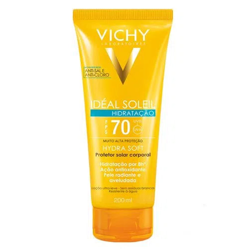 Vichy Idéal Soleil Lait Solaire Corps Hydra-Soft SPF 70
