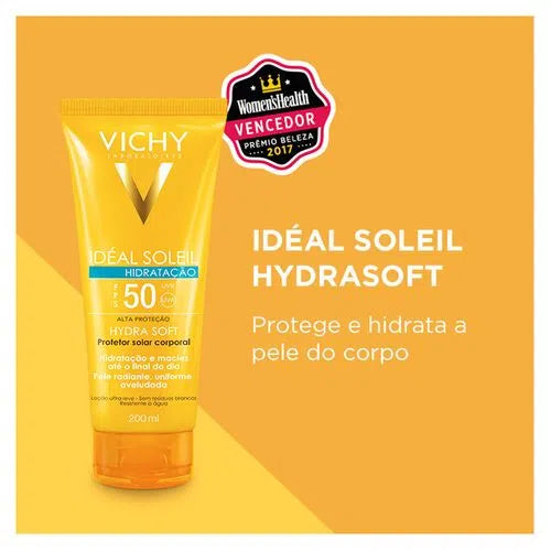 Vichy Idéal Soleil Lait Solaire Corps Hydra-Soft SPF 50